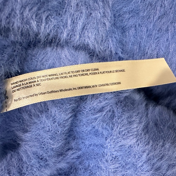 NWT Free People / FP One Cirilla sweater in Blue Iris / new;flawless - Picture 11 of 16